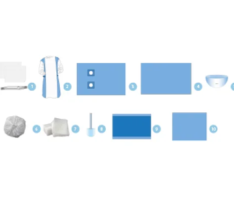 Femoral Angiography Set without Panel