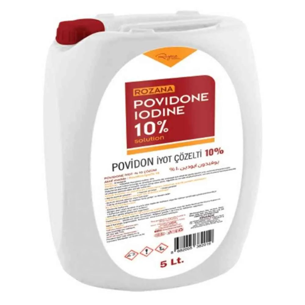 Povidone Iodine Solution 10% Solution-5 Lt
