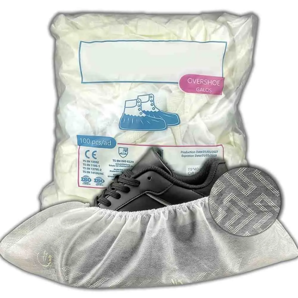 Disposable Nonwoven Non-Slip Overshoes