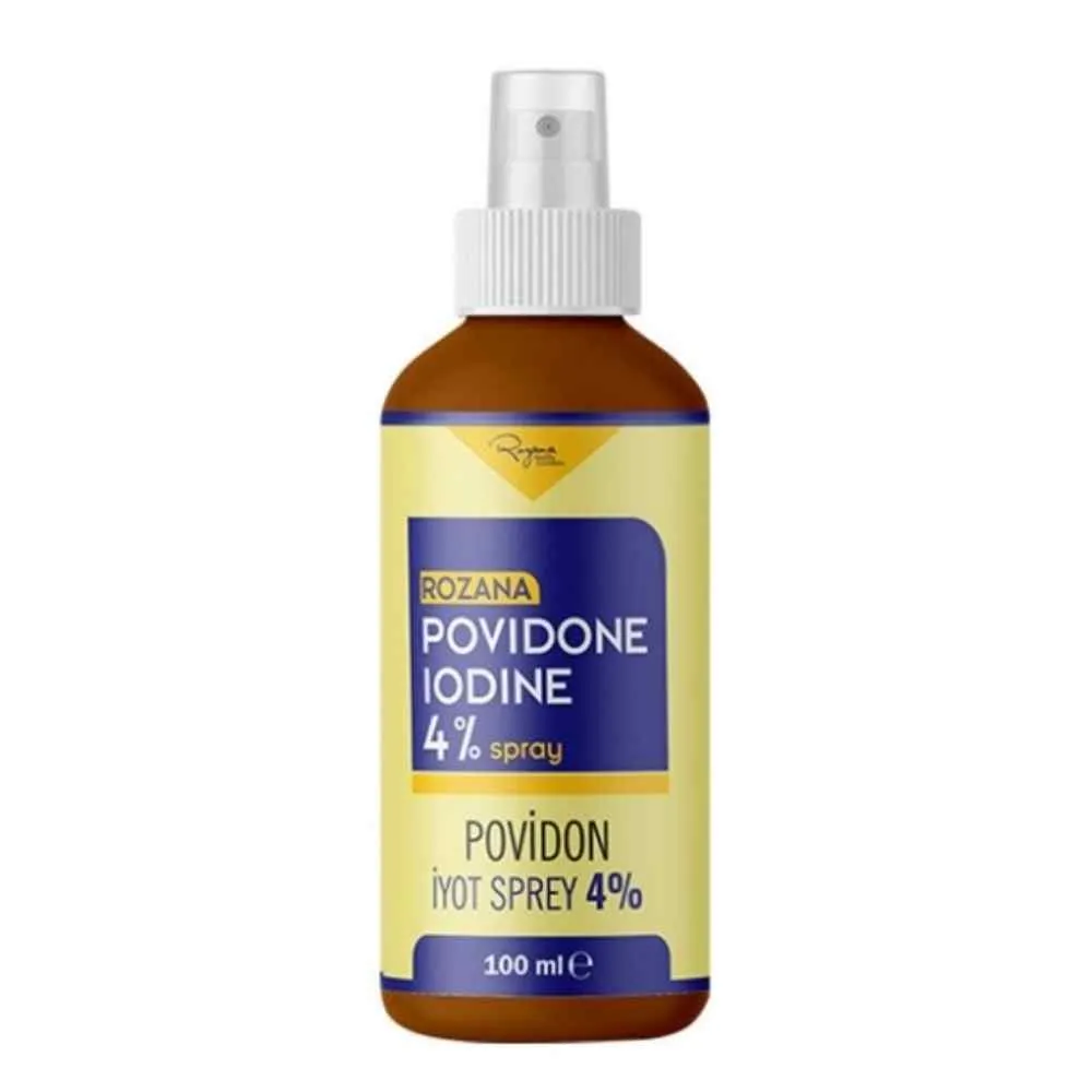 Povidone Iodine 4% Spray-100 Ml