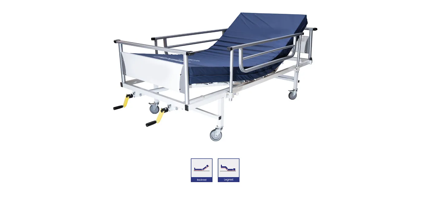 ERP 2040- Manual Hospital Cot 2 Crank