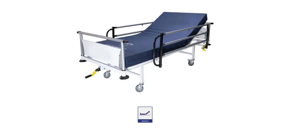 ERP 1030- Manual Hospital Cot 1 Crank