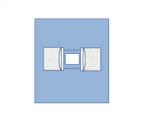 Double Pouch Ophthalmic Drape
