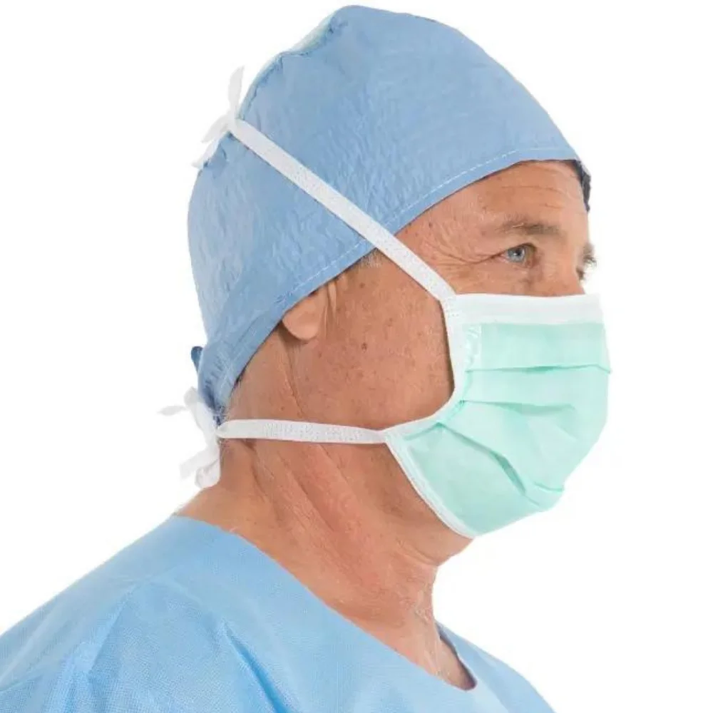 Surgical Face Mask with Ties (Cellulose Inner Covering)