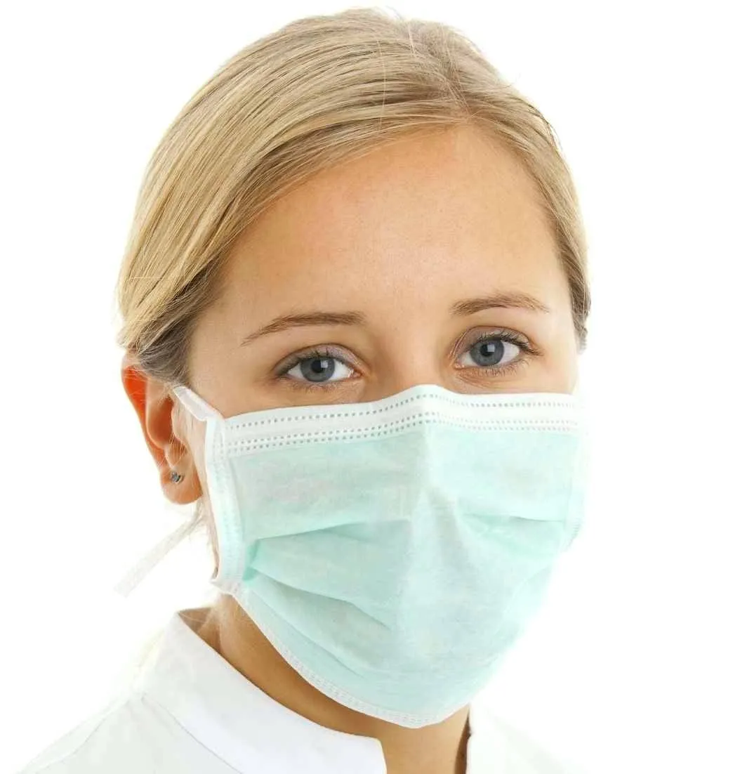 Disposable Lace-up Surgical Face Mask